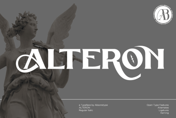 Alteron: The Premium Serif Display Font for Modern Branding