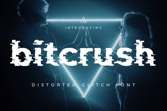 Bitcrush: A Bold Display Typeface for Modern Branding