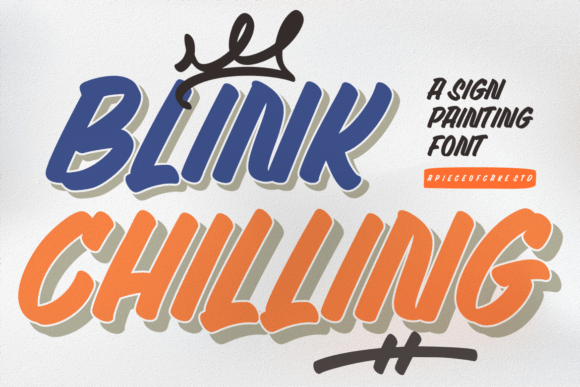 Blink Chilling: The Perfect Display Font for Your Brand Identity