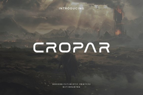 Cropar: The Premium Display Font for Modern Branding