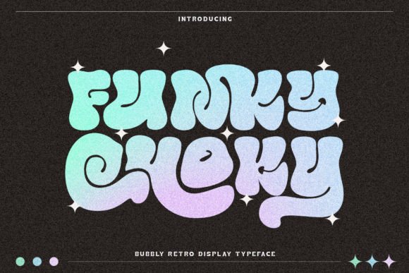 Funky Choky: The Ultimate Display Font for Viral Campaigns