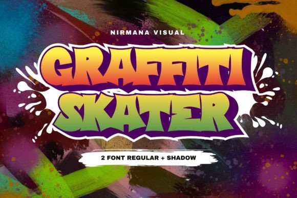 Graffiti Skater: The Bold Display Typeface for Street-Smart Campaigns