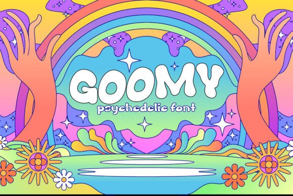 Grvs Goomy Funny Bubble Display for Scroll-Stopping Fonts