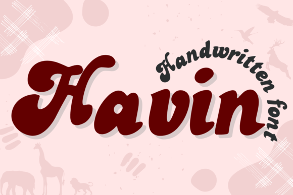 Havin: The Perfect Handwritten Display Font for Creative Sellers