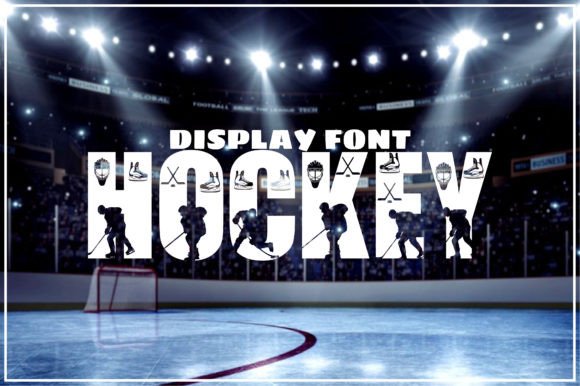 Hockey: A Playful Display Font for Vibrant Editorial Design
