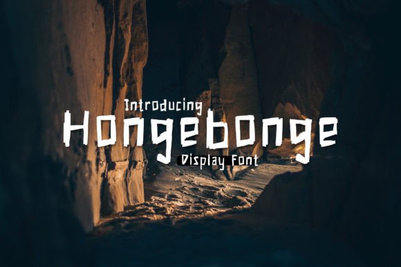 Hongebonge: The Authentic Display Font for Timeless Branding