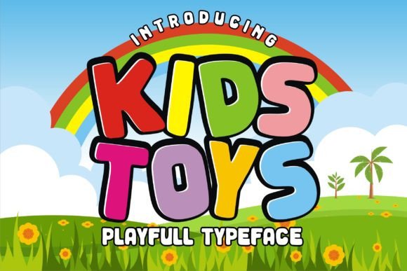 Kids Toys Bold: The Perfect Display Typeface for Playful Campaigns