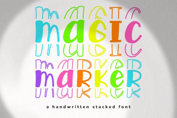 Magic Marker: The Perfect Display Font for Handmade Creations