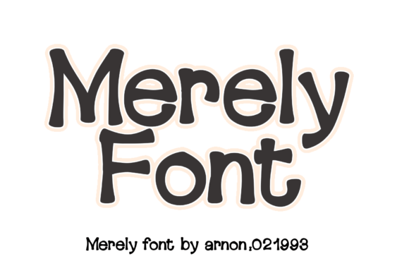 Merely: A Modern Display Font for High-Impact Campaigns