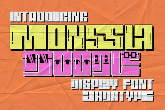 Monssla: The Bold Display Font for Modern Design