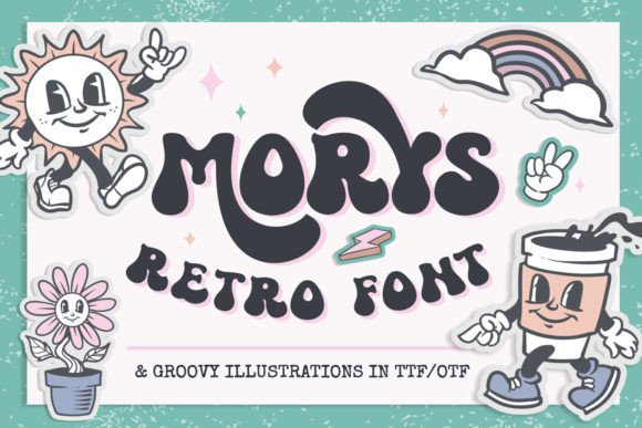 Morys: The Retro Display Font for High-Impact Campaigns