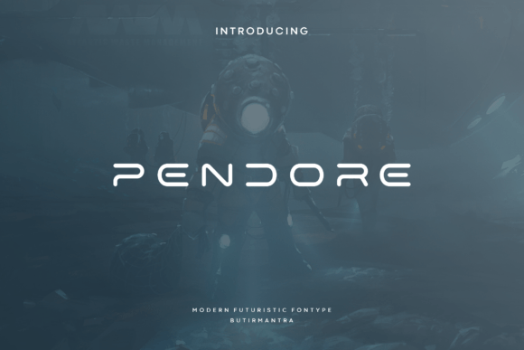 Pendore: The Modern Display Font for Bold Brand Identity