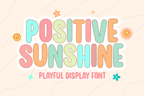 Positive Sunshine: The Vibrant Typeface for High-Energy Campaigns