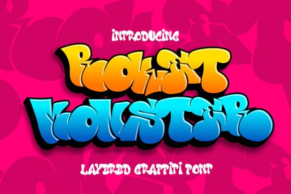 Roket Monster: The Bold Display Font for Edgy Brand Identity