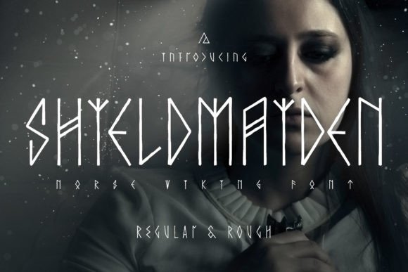 Shieldmaiden: The Ultimate Nordic Display Font
