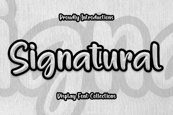 Signatural: The Bold Display Typeface for Modern Campaigns
