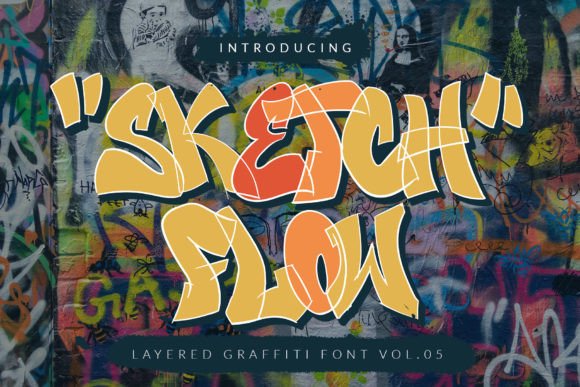 Sketch Flow: The Perfect Graffiti Typeface for Modern Digital Design