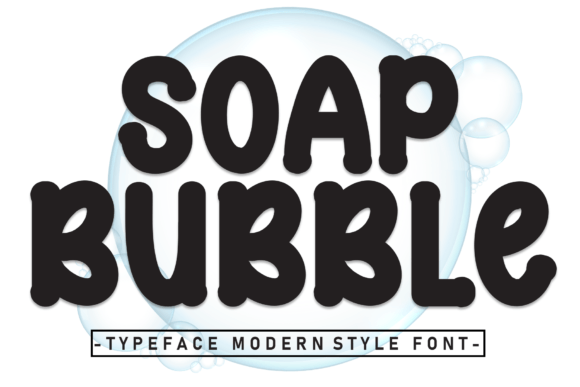 Soap Bubble: A Handwritten Display Font for Modern Web Design