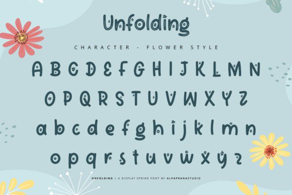 Unfolding: The Creative Font for Modern Campaign Design