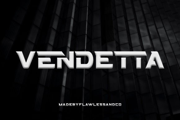 Vendetta: The Bold Sports Display Font for High-Impact Campaigns