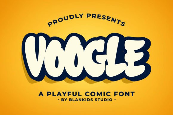 Voogle: The Bold Playful Display Font for Creative Makers