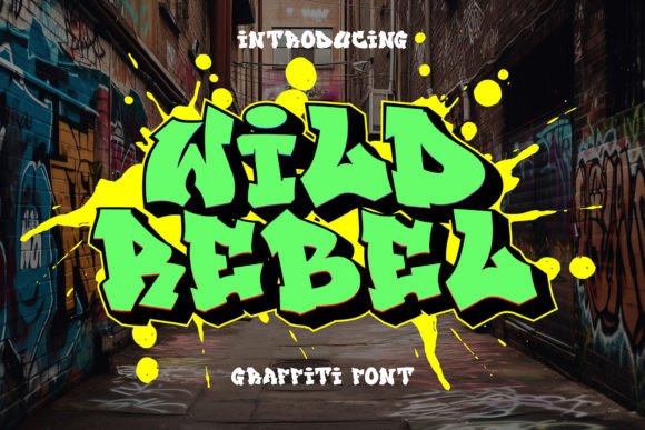 Wild Rebel: The Bold Urban Typeface for Digital Branding